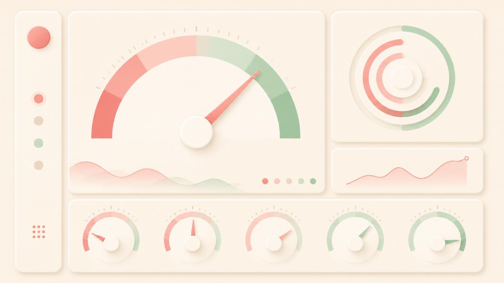 Delivery-confidence gauges
